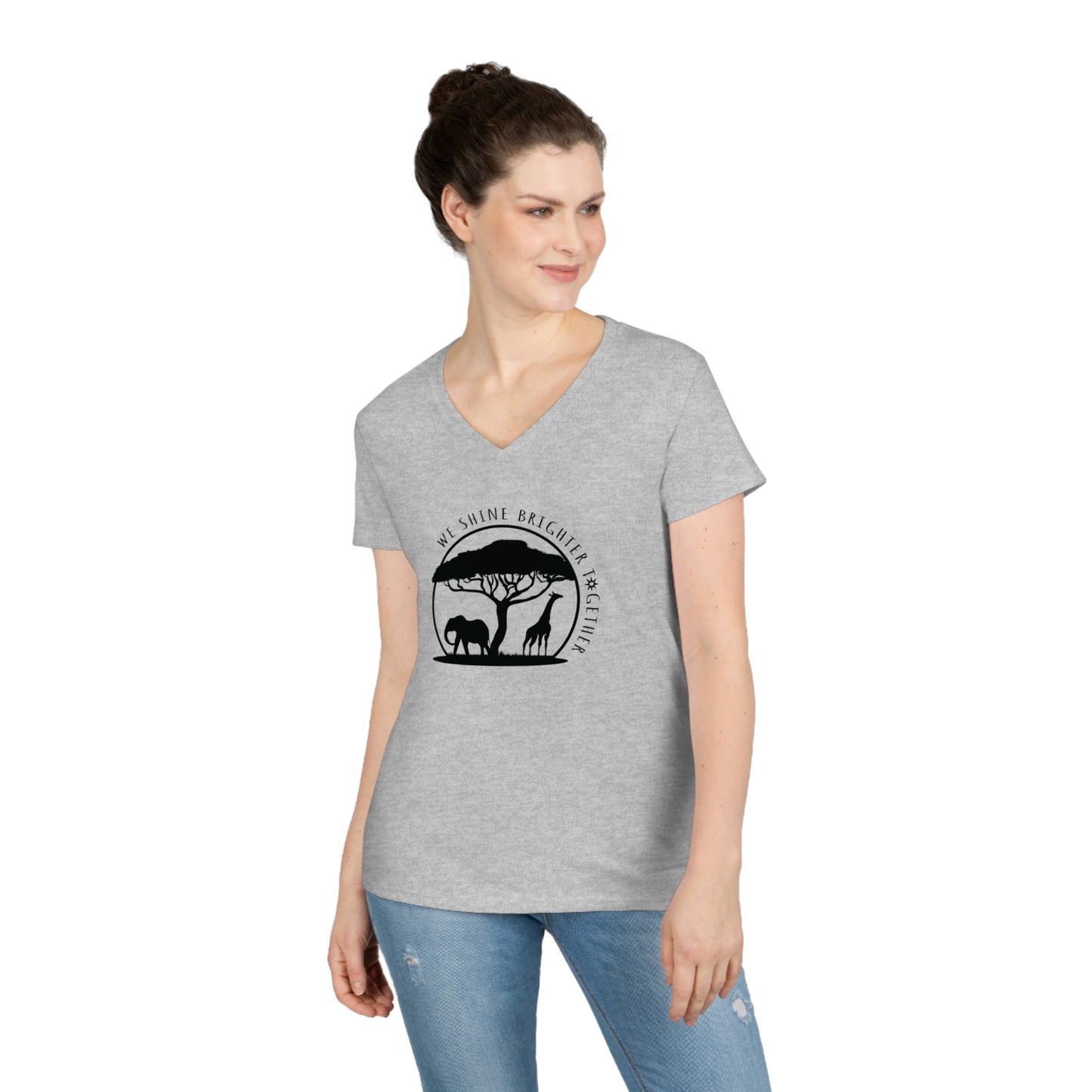 Ladies' V-Neck T-Shirt