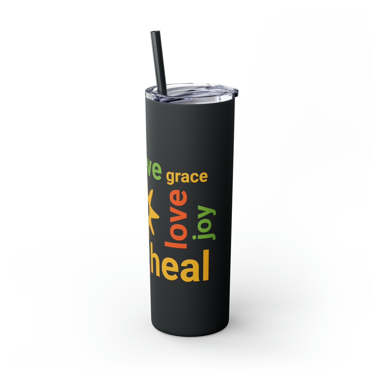 Skinny Tumbler with Straw, 20oz
