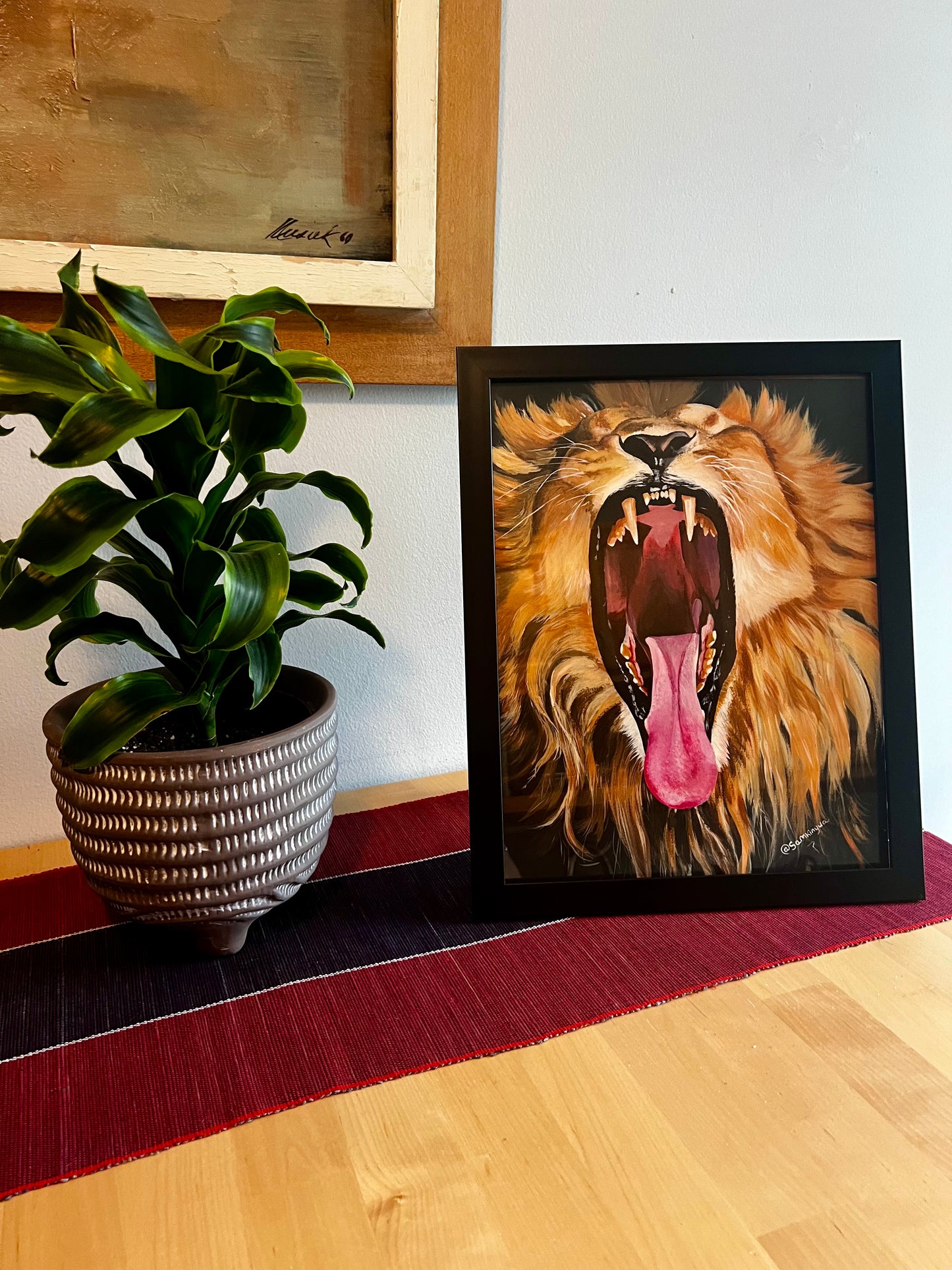 Painting: Yawn Feeling